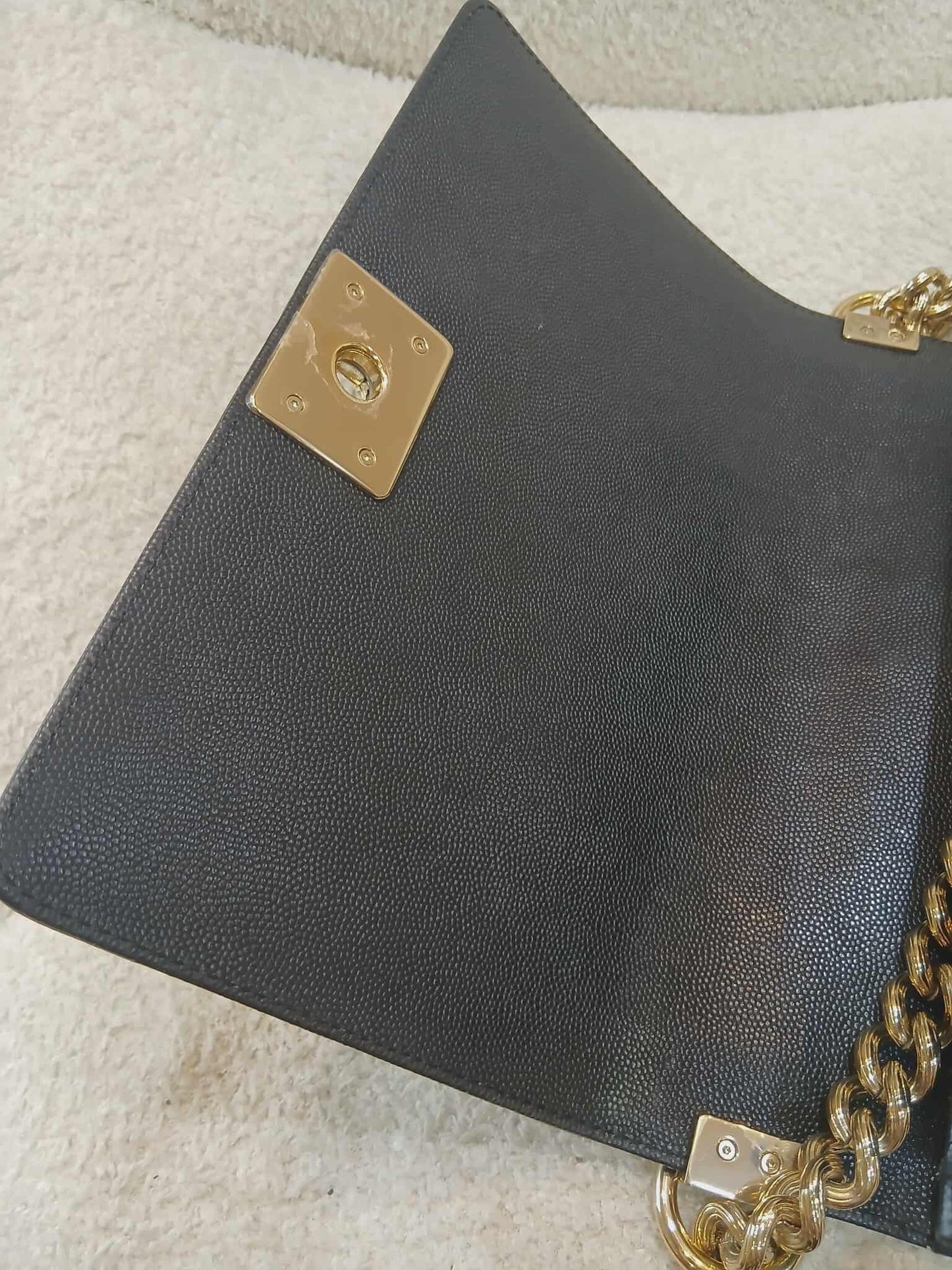 Chanel Leboy Caviar Old Medium Black Series 23