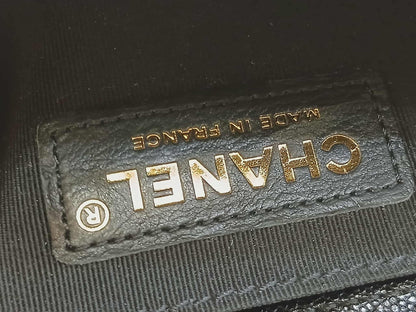 Chanel Leboy Chevron Caviar Small Black Series 29