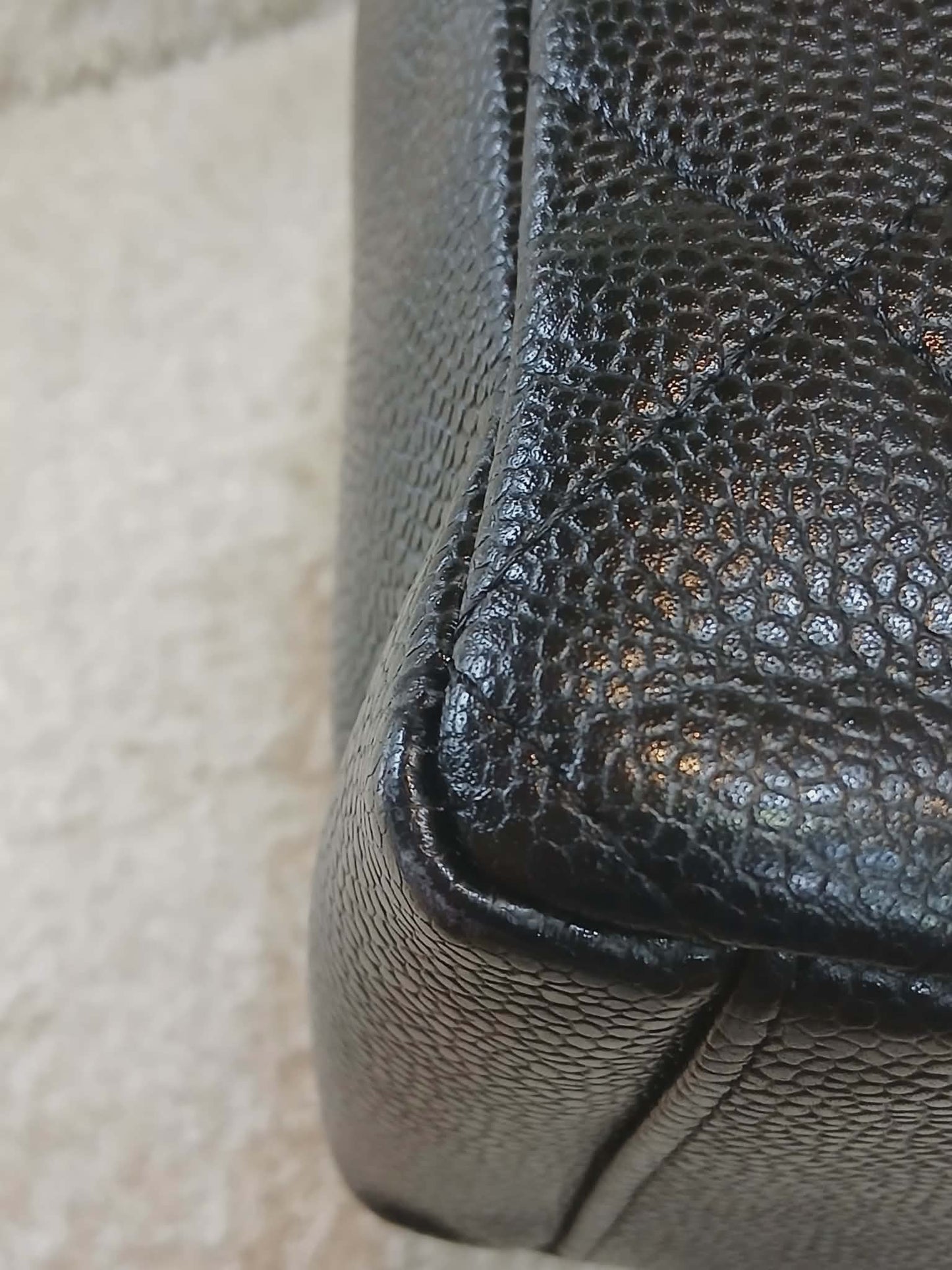 Chanel PST Black Caviar Series 8