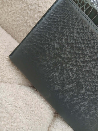 Hermes Sac Verrou Touch Chaine Mini Marquete Cypress Noir Stamp Y 2020