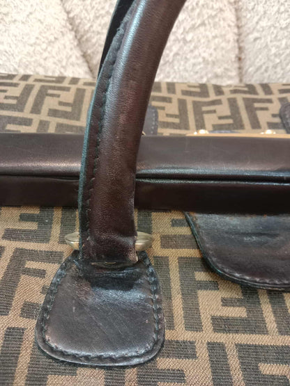 Fendi Boston Bag Brown