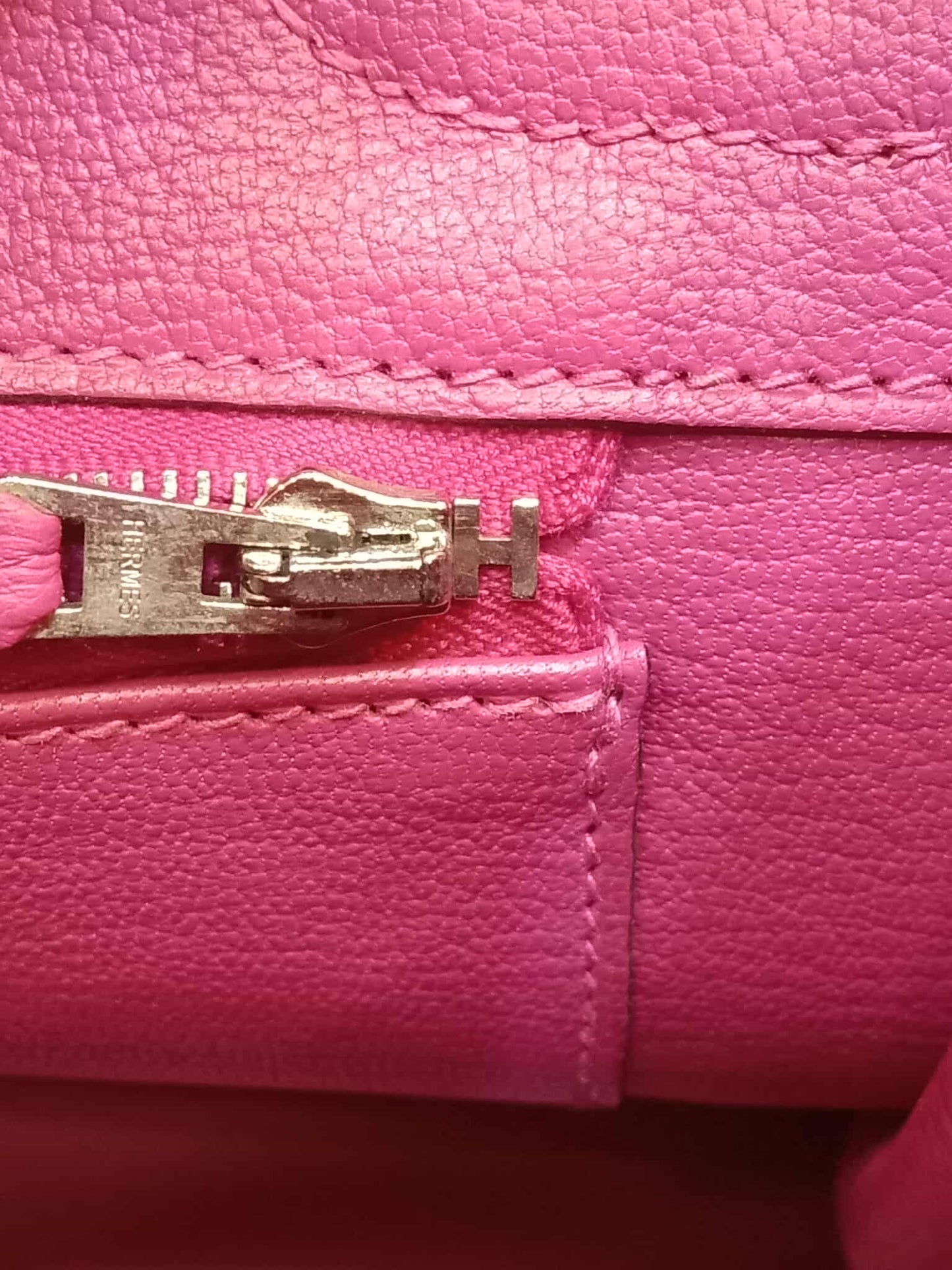 Hermes Birkin 30 Pink Fanta Togo Stamp A 2017