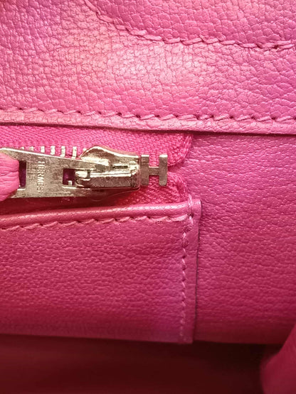 Hermes Birkin 30 Pink Fanta Togo Stamp A 2017
