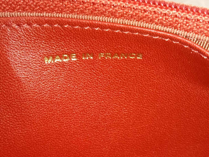 Chanel Wallet on Chain Lambskin Red Series 13