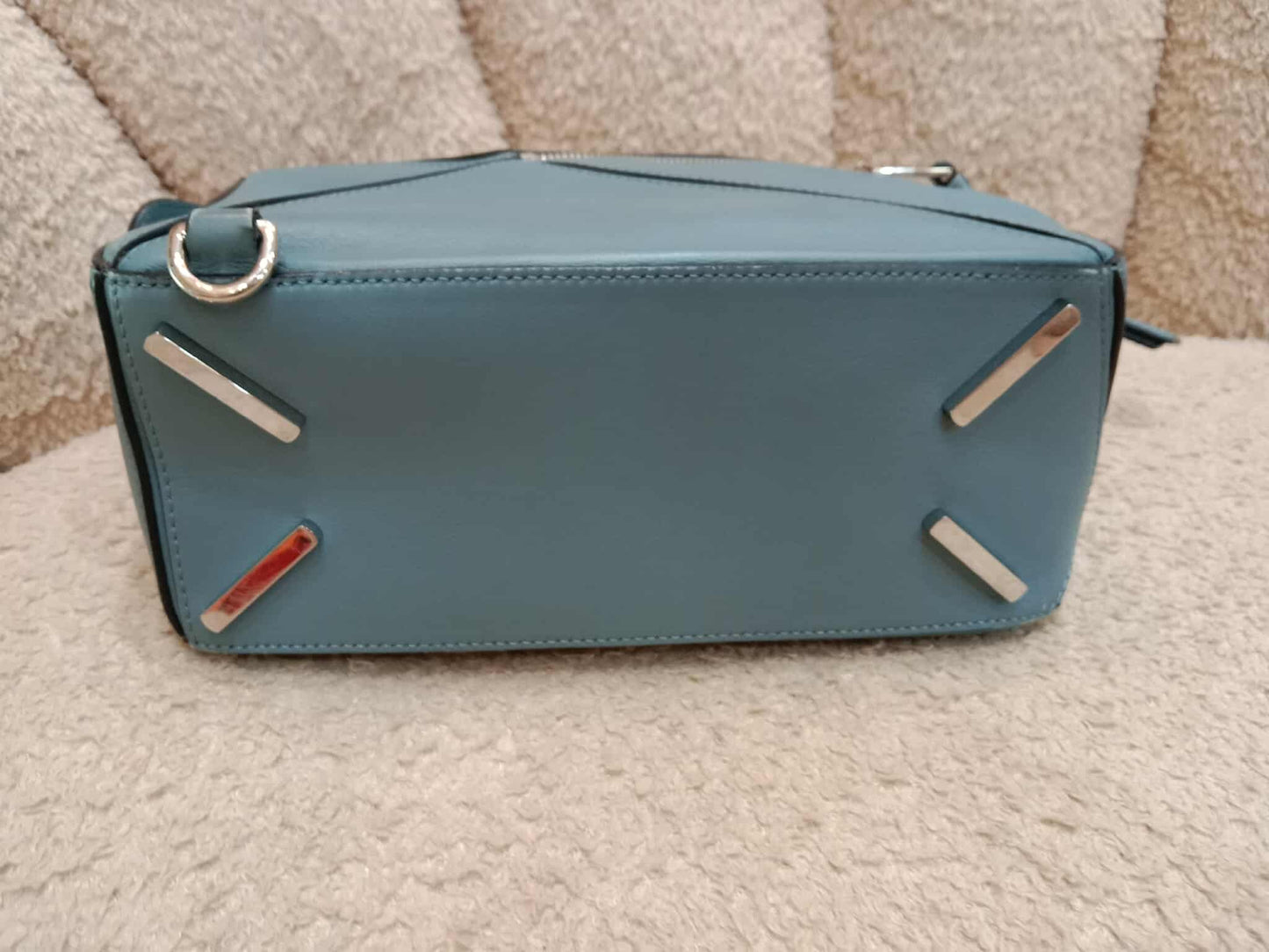 Loewe Puzzle Bag Small Blue