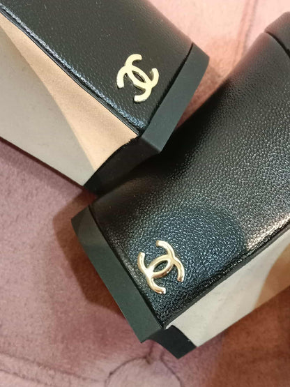 Chanel CC Slingback Black 37C