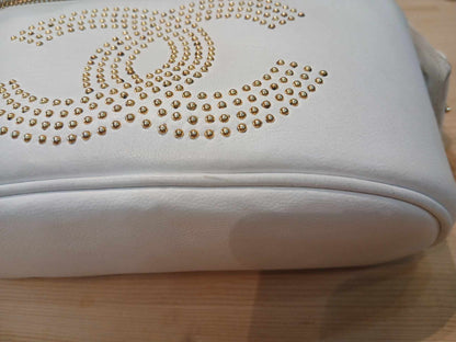 Chanel Belt Bag White Lambskin Series 2