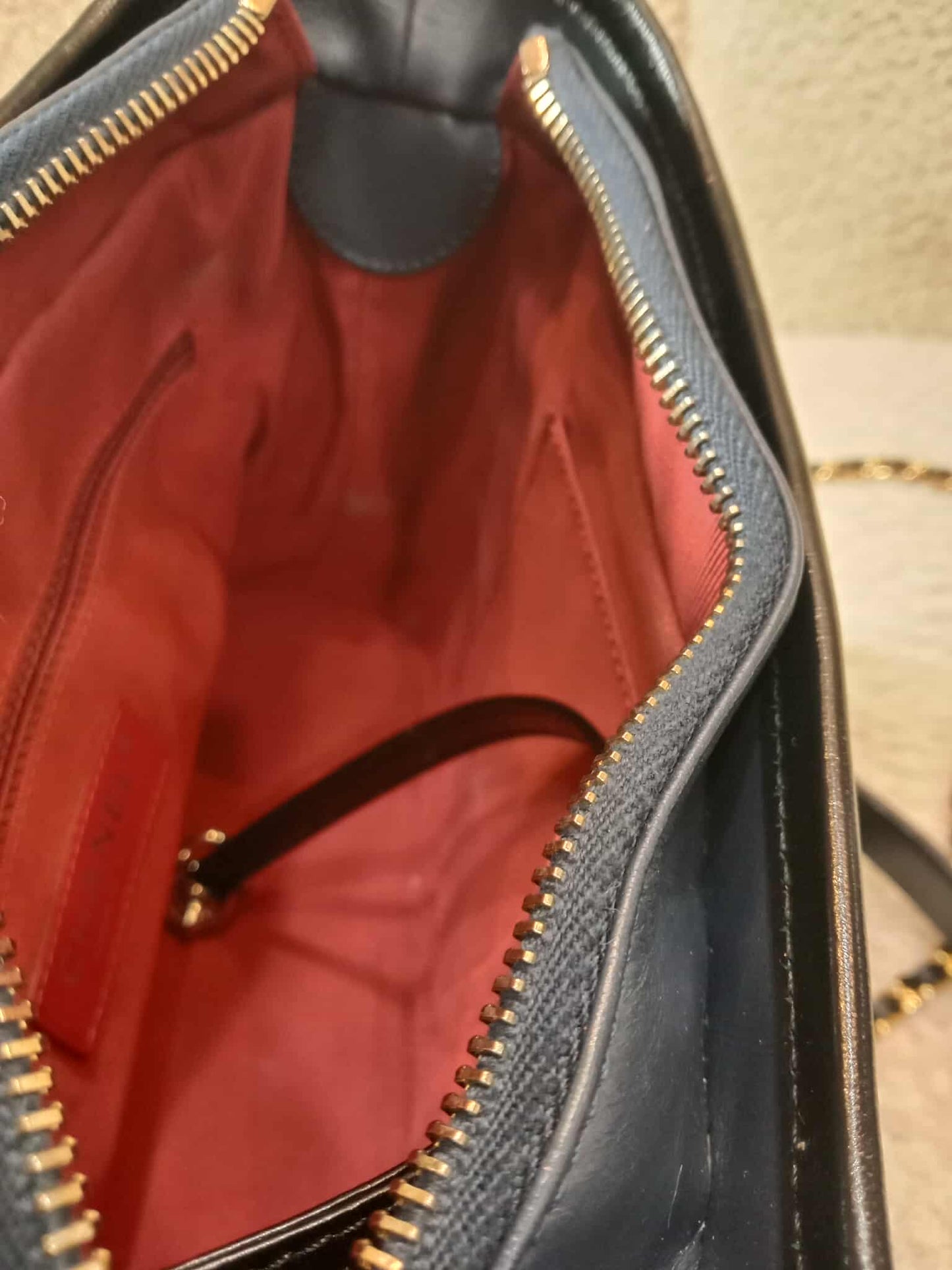 Chanel Gabrielle Hobo Bag Bicolor Blue/Black Series 29