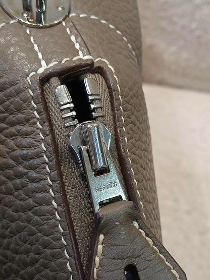 Hermes Bolide 31 Etoupe Clemence Stamp T 2015