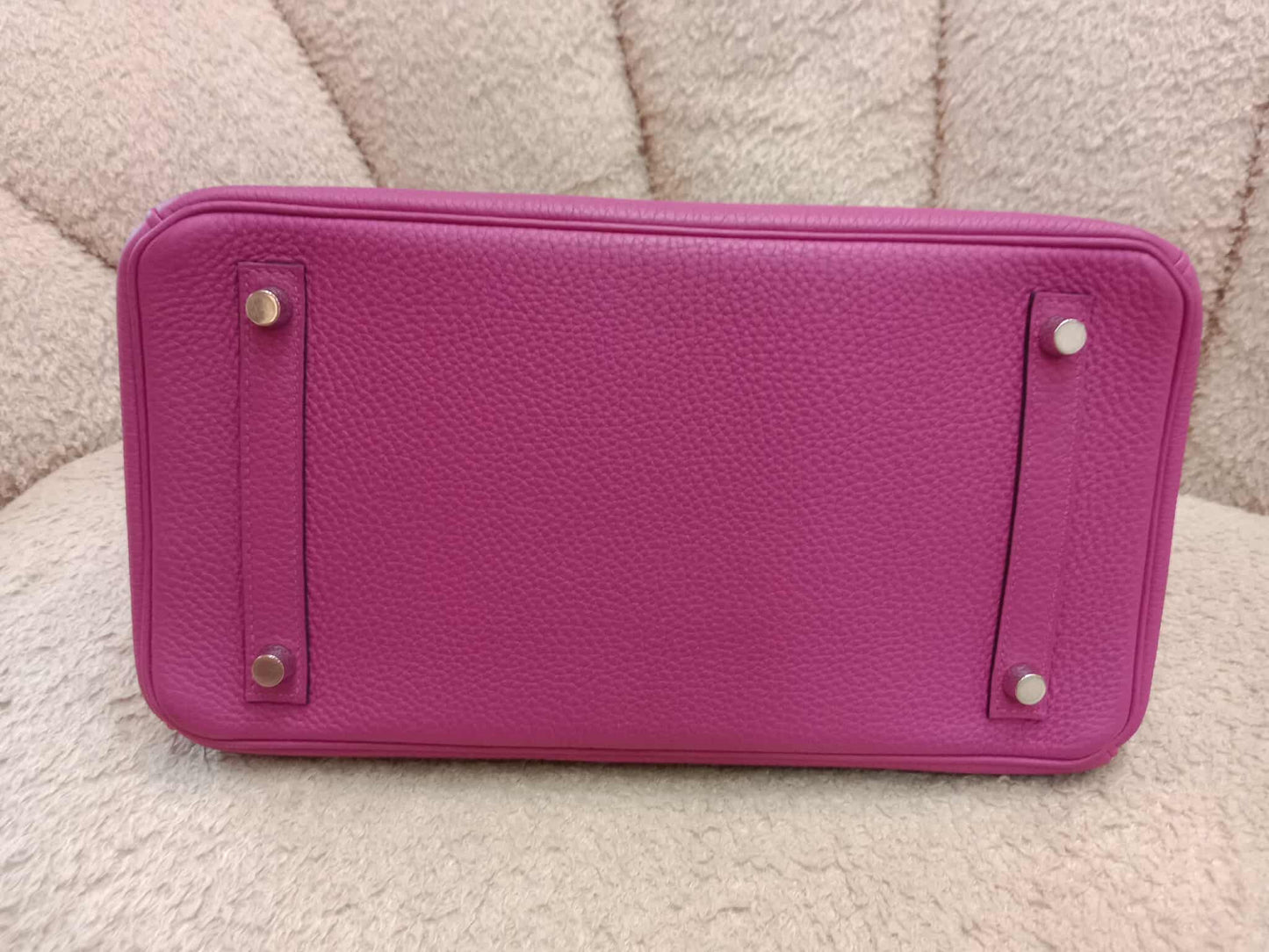 Hermes Birkin 30 Pink Fanta Togo Stamp A 2017