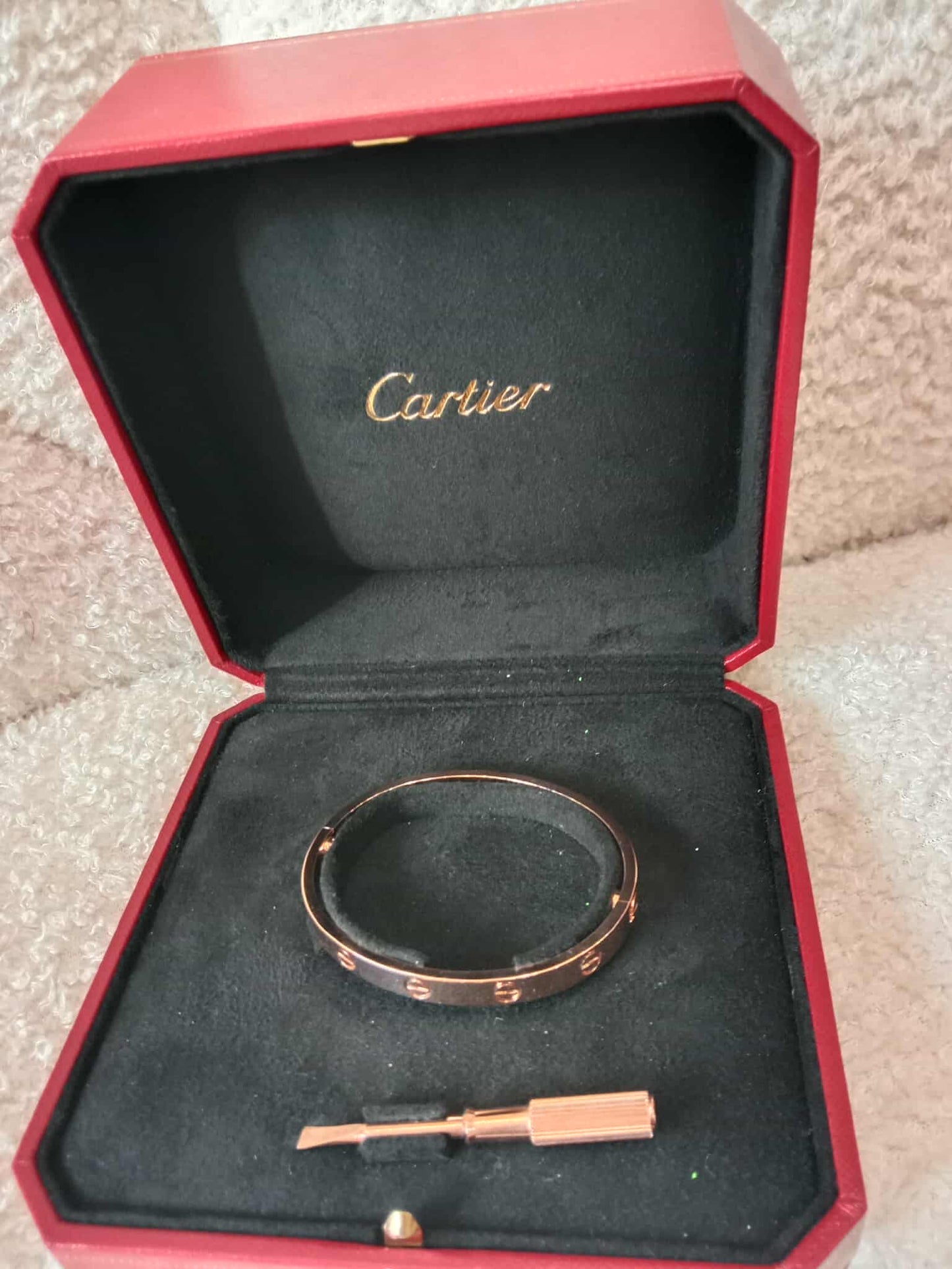 Cartier Love Bracelet in Rose Gold