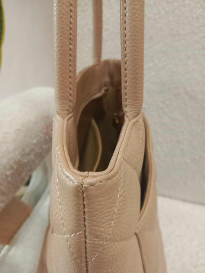 Chanel Medallion Beige Caviar Series 11