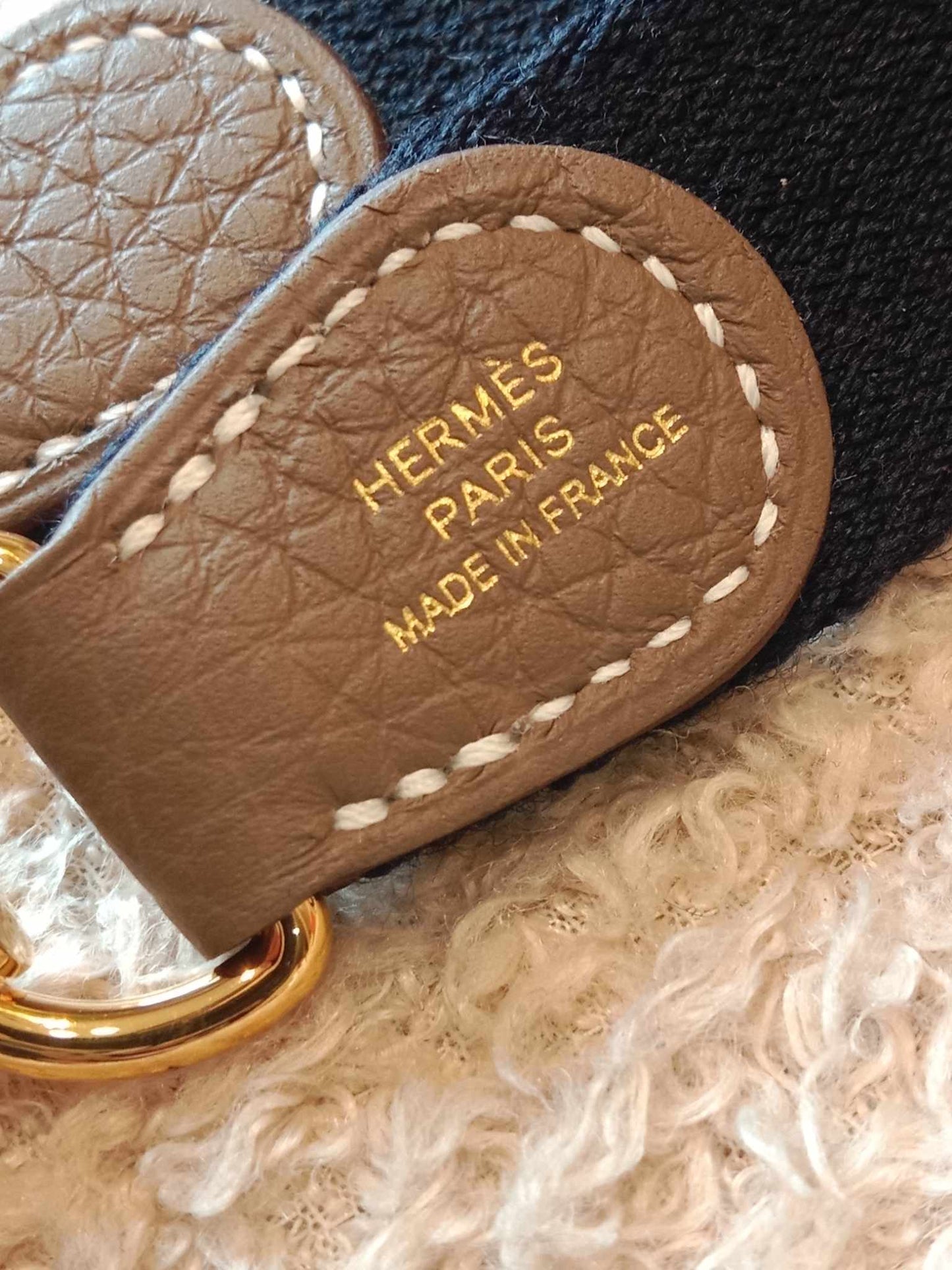 Hermes Evelyne TPM Etoupe Clemence Stamp B 2023