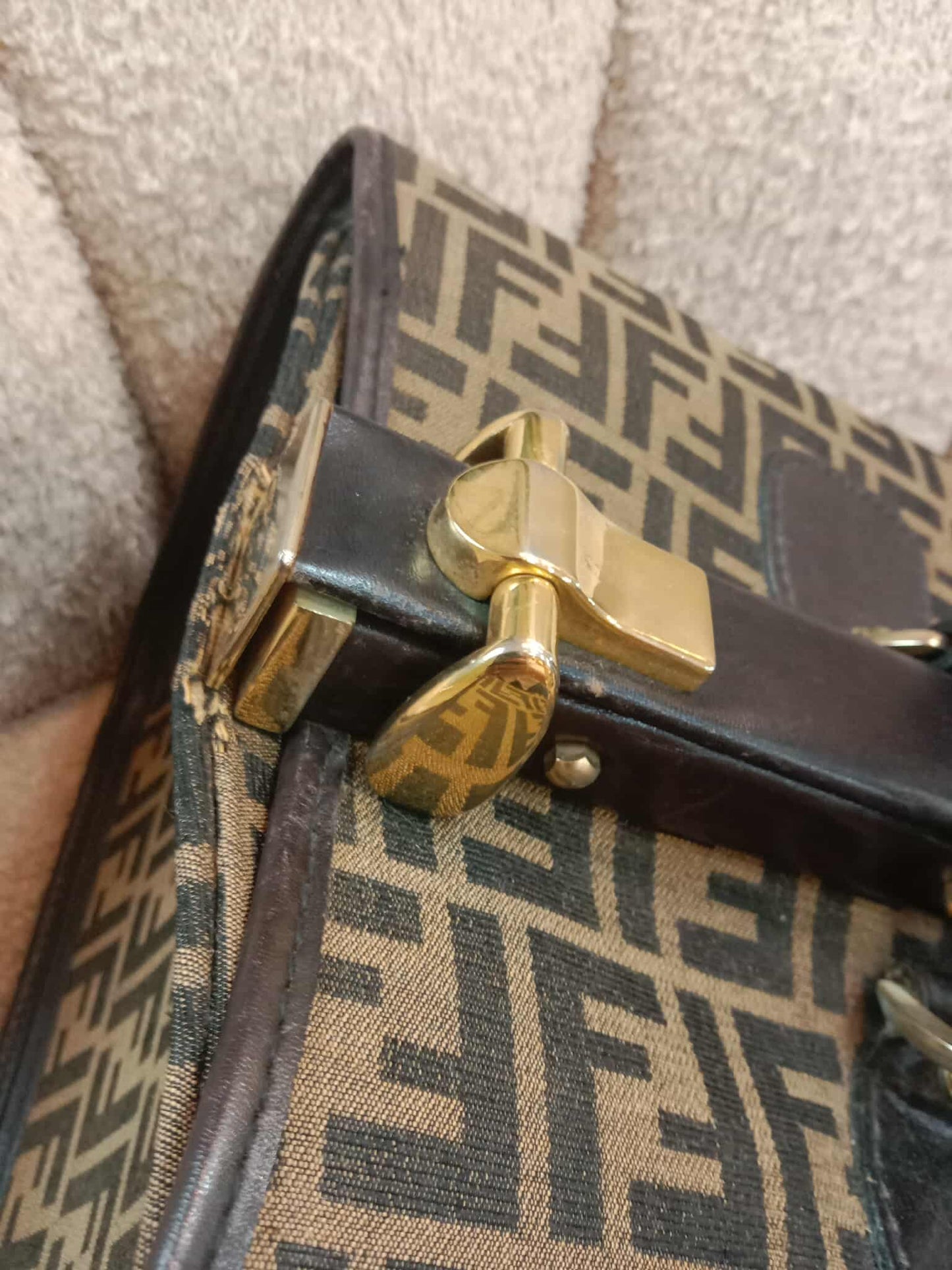 Fendi Boston Bag Brown