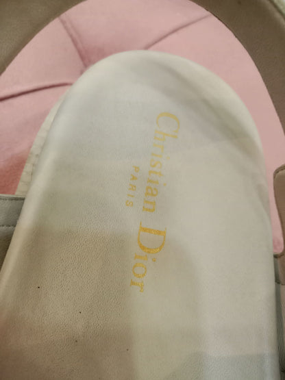 Christian Dior Dioract Sandals Beige Size 37