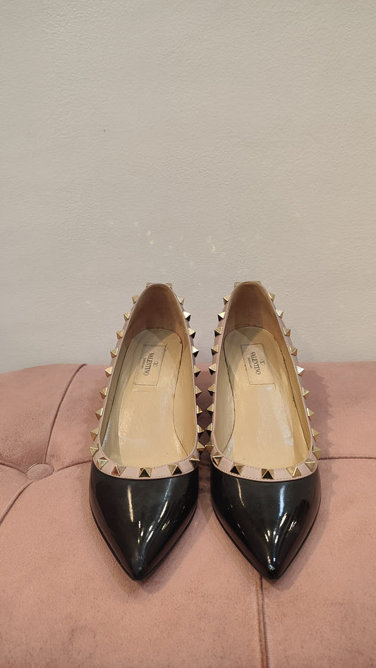 Valentino Garavani Rockstud Heels Black Size 37