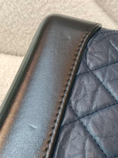 Chanel Gabrielle Hobo Bag Bicolor Blue/Black Series 29