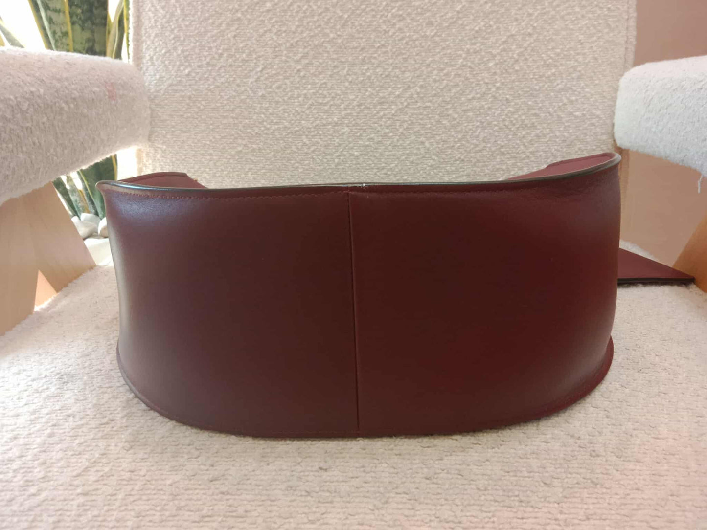 Celine Pameloto Hobo Bag Burgundy