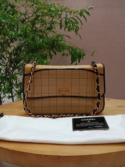 Chanel Chocolate Bar Quilted Reissue Bag Series 6