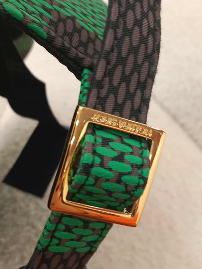 Louis Vuitton Damier Pop Cap in Green Canvas