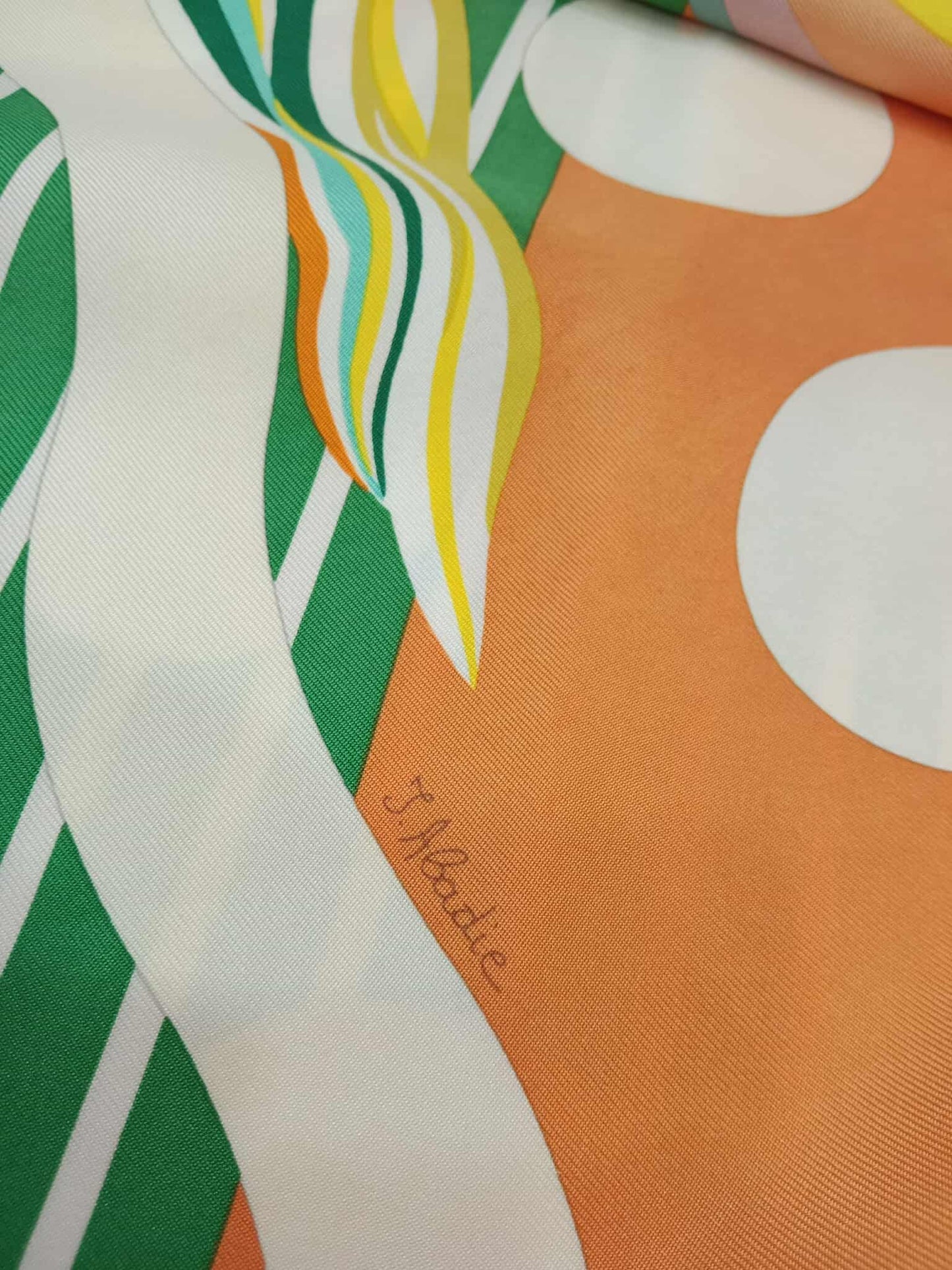 Hermes Carre 90 "Le Reve de Julia" Silk Scarf