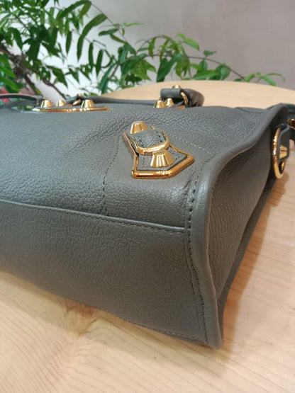 Balenciaga City Bag Gris Acier