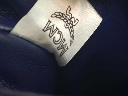 MCM Stark Side Studs Backpack Black and White