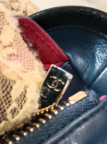 Chanel Gabrielle Hobo Bag Bicolor Blue/Black Series 29