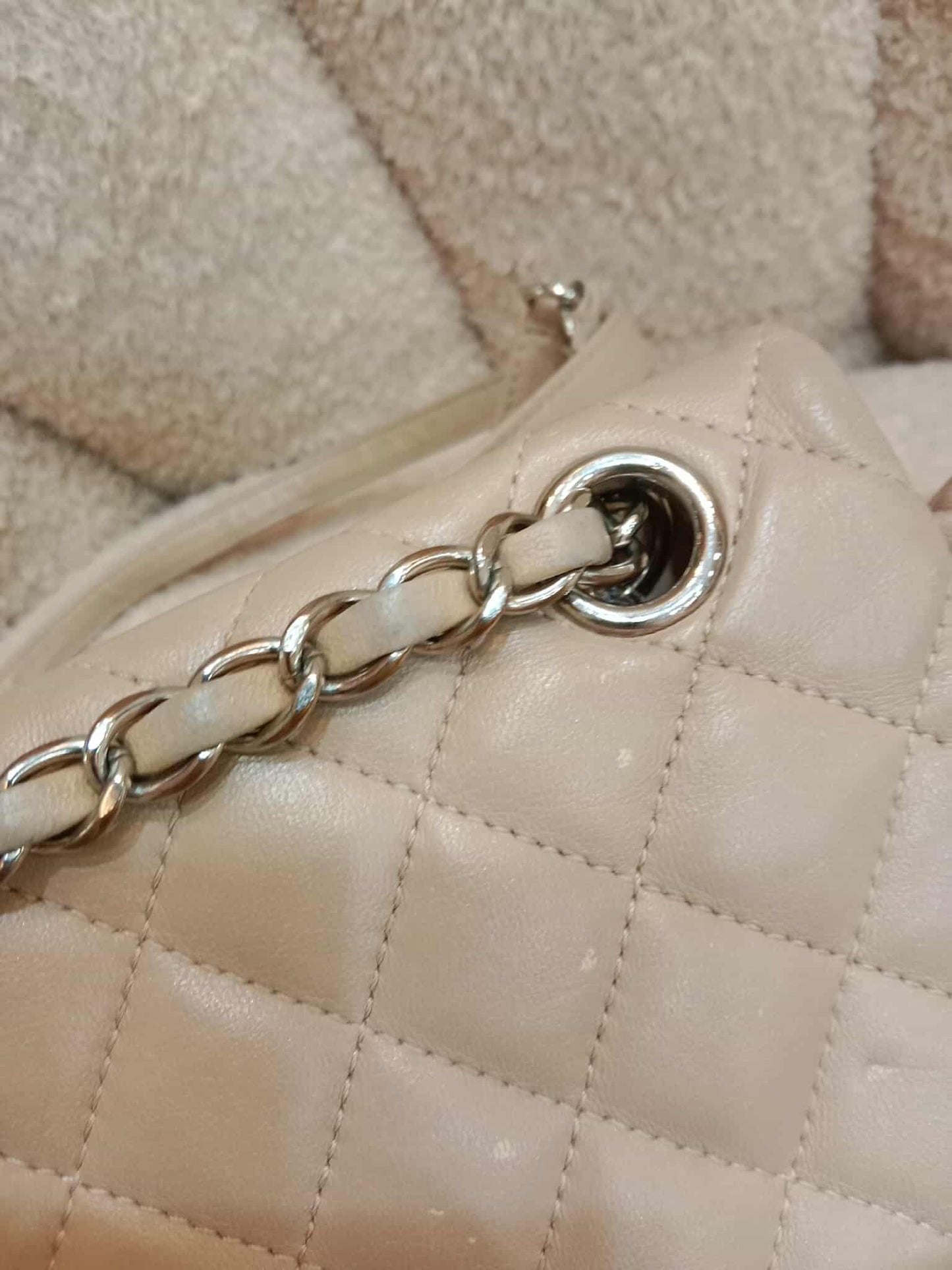 Chanel Urban Spirit Backpack Beige Series 22