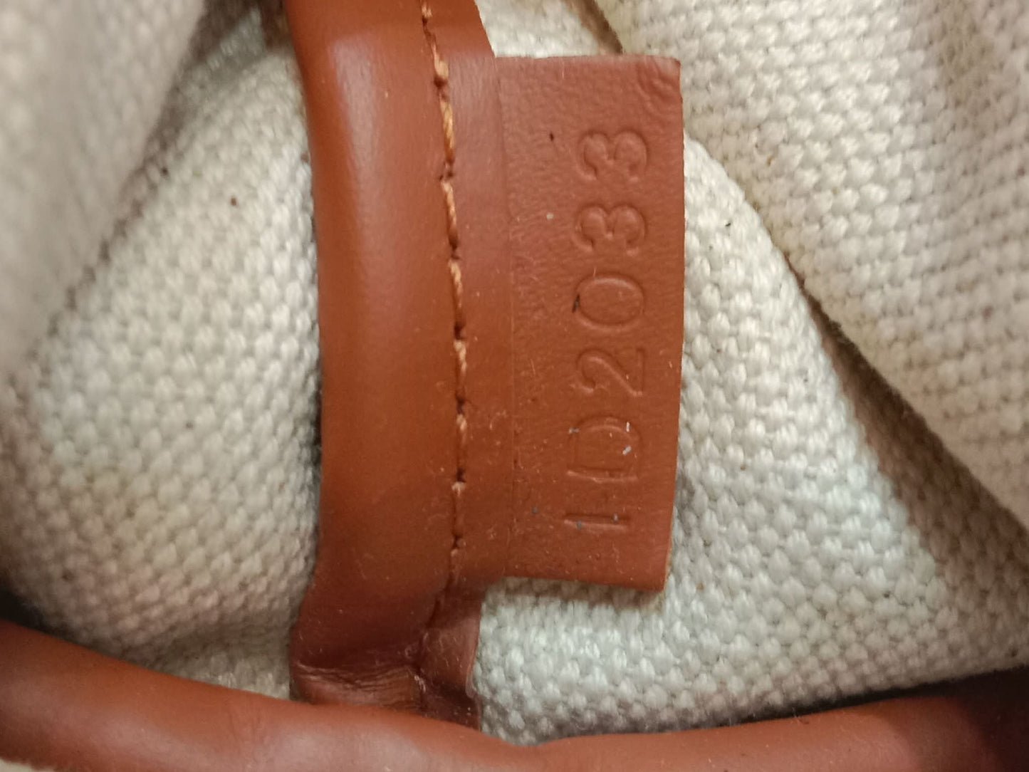 Moynat Paris Oh! Tote Ruban Monogram Canvas Beige