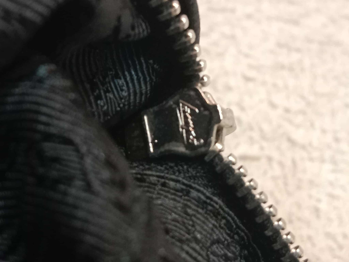 Prada Women's Leather Gaufre Black