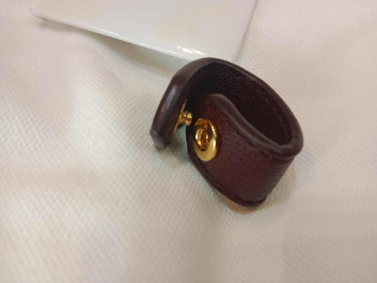 Alaia Le Teckel Suede Bag Burgundy