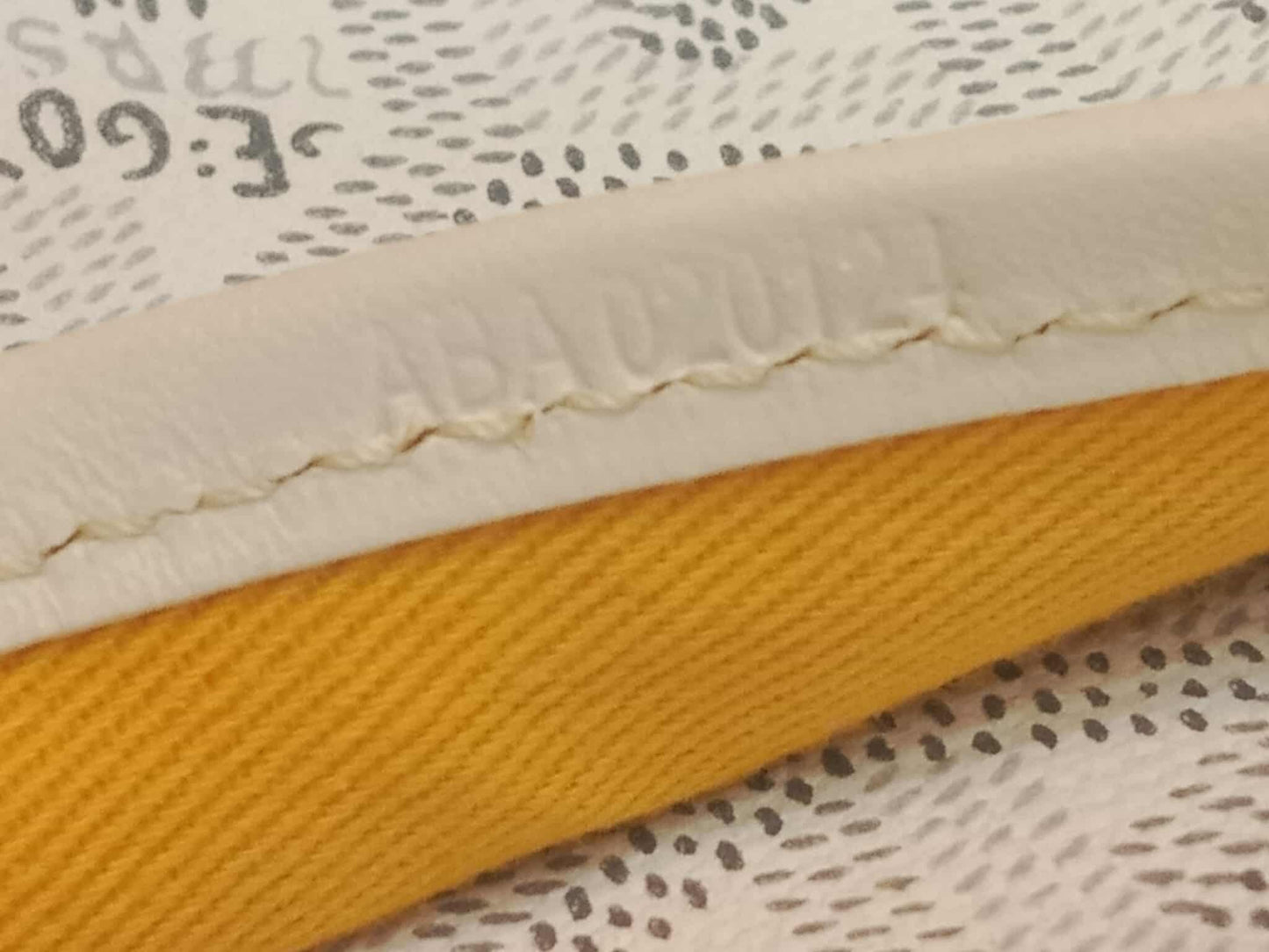 Goyard Saint Jeanne Bowler Bag White