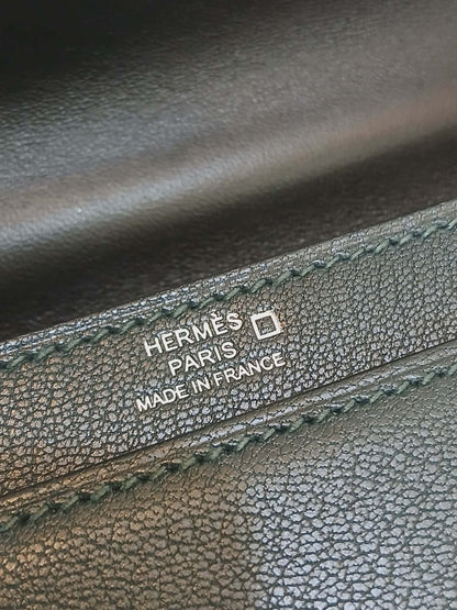 Hermes Sac Verrou Touch Chaine Mini Marquete Cypress Noir Stamp Y 2020
