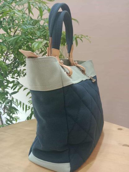 Chanel Paris-Biarritz Canvas/Leather Tricolor Tote Bag Series 13