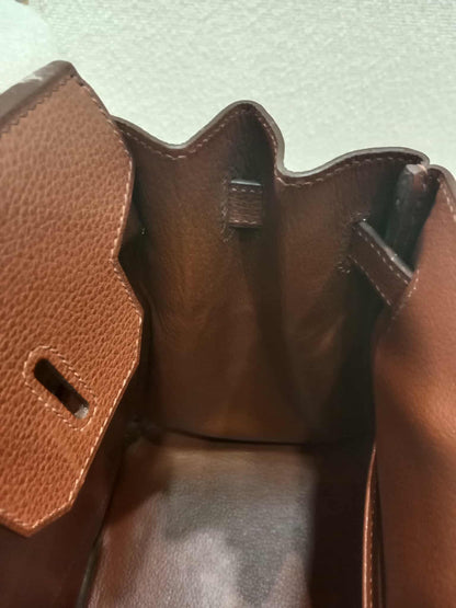 Hermes Birkin 30 Ardennes Noisette Stamp I Square 2005