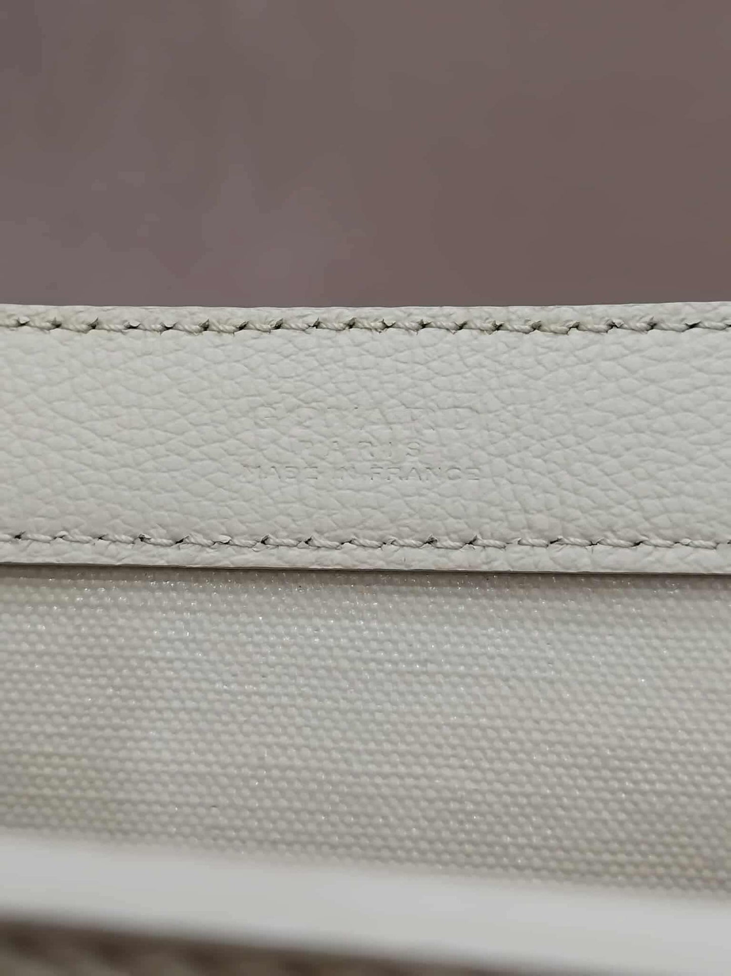 Goyard Bellechasse Biaude White PM