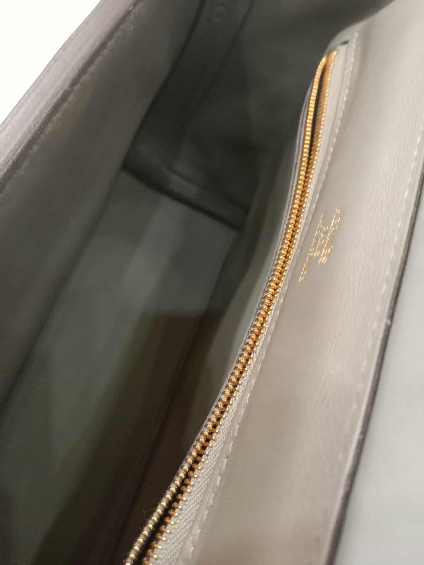 Hermes Mini 24/24 Gris Meyer Evercolor Stamp U 2022