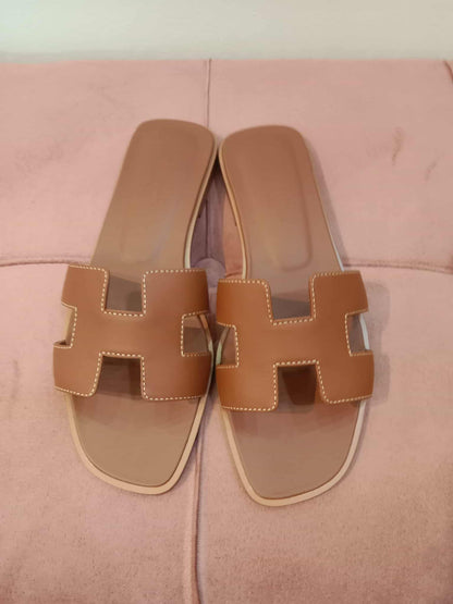 Hermes Oran Gold Size 35 1/2 Brandnew