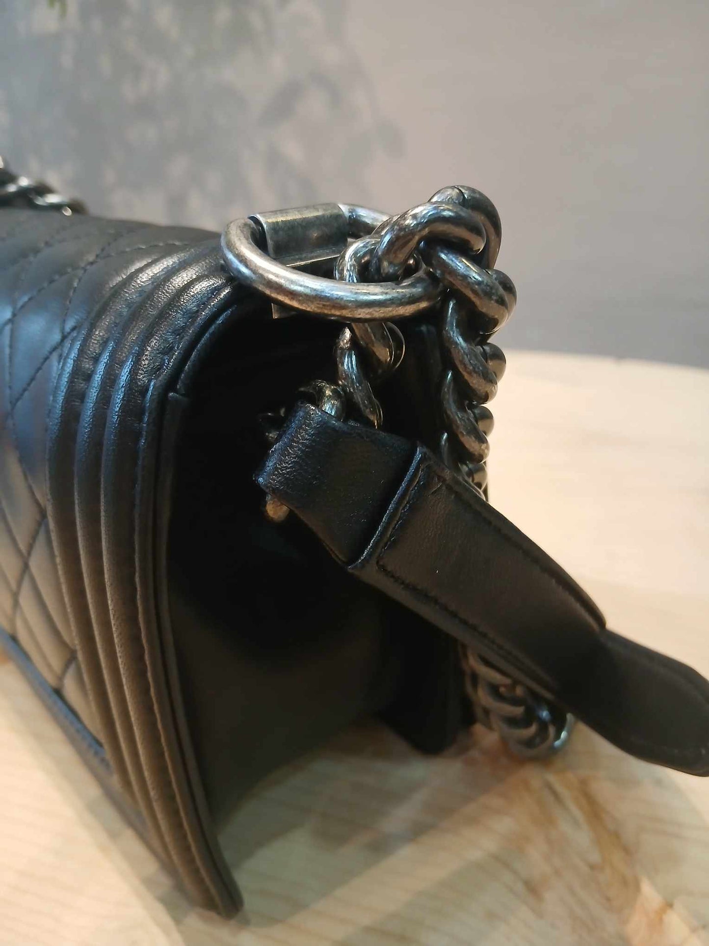 Chanel Leboy Lambskin Small Black Series 23
