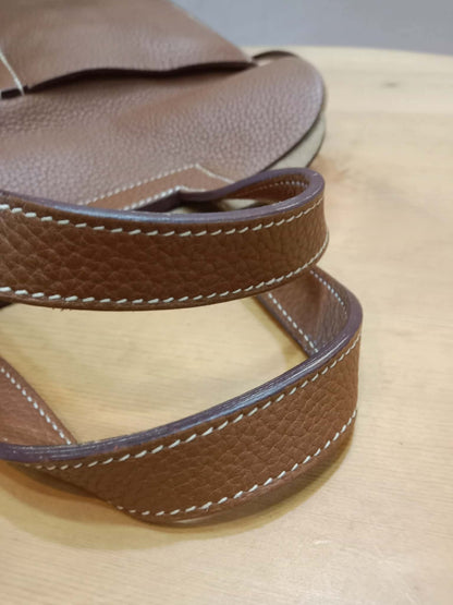Hermes Halzan 31 Clemence Gold Stamp R 2014