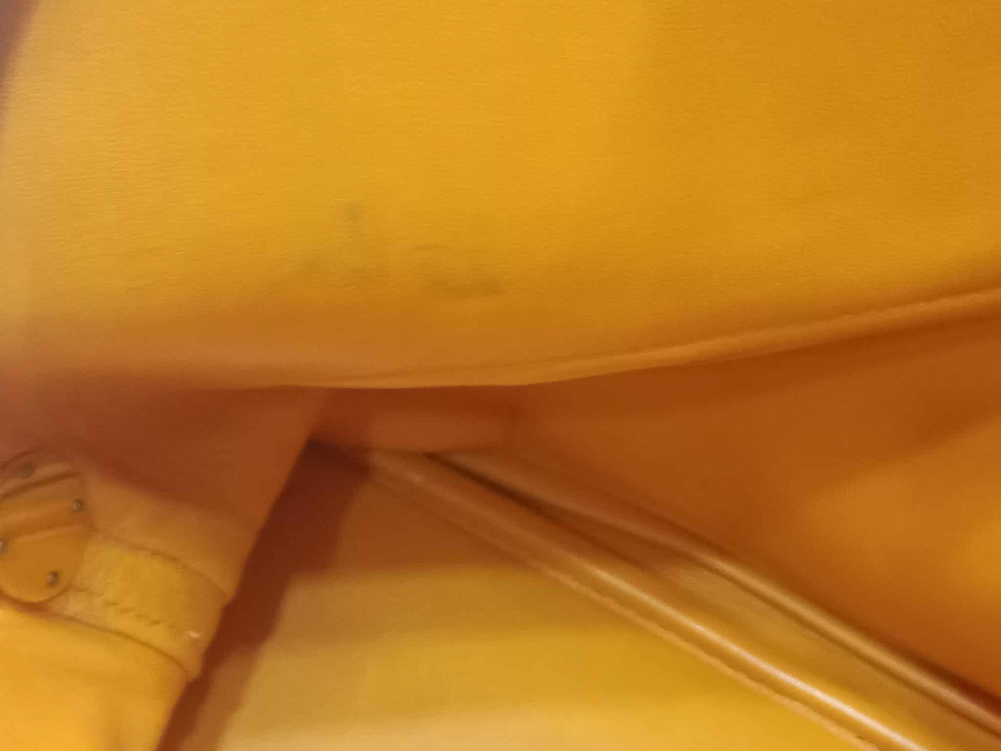 Hermes Bolide 35 Poppy Orange Clemence Stamp F Square (2002)