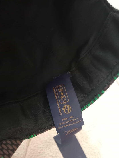 Louis Vuitton Damier Pop Cap in Green Canvas