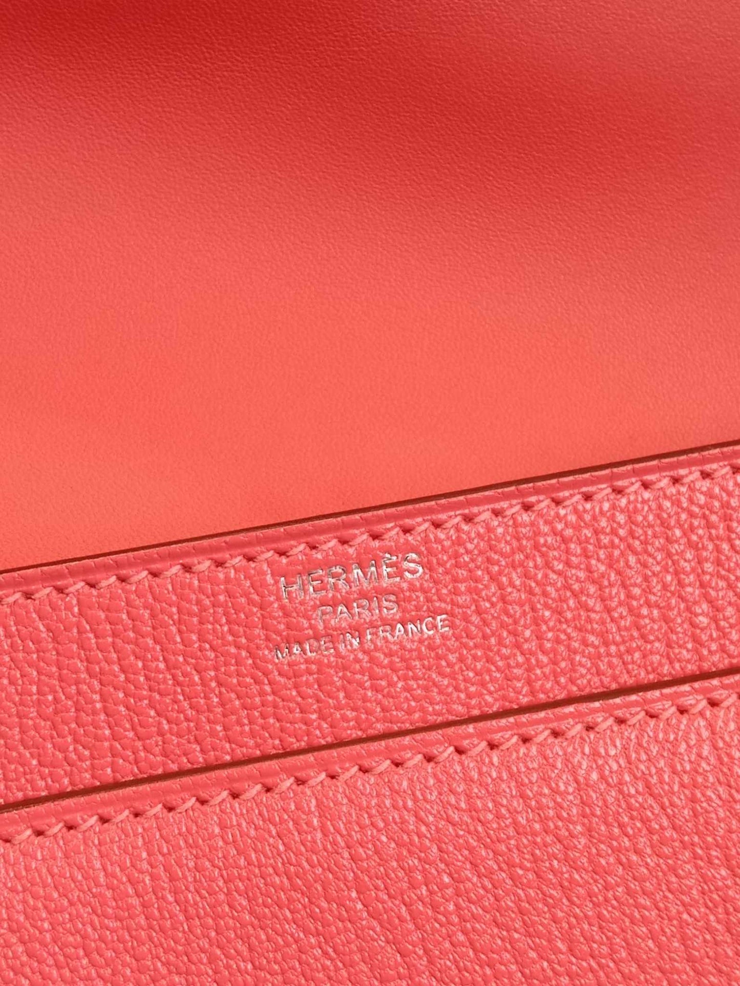 Hermes Verrou Clutch Rose Lipstick Chevre Stamp Y 2021