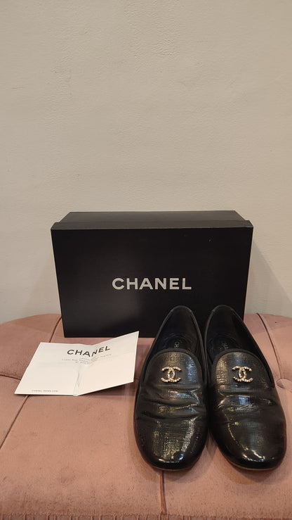 Chanel Mules Black Size 38C