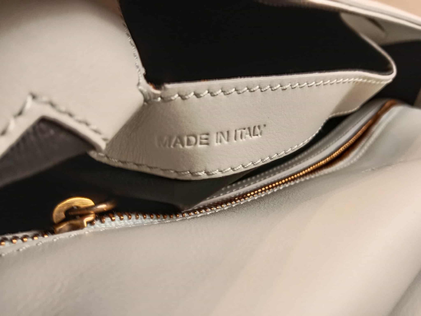 Roger Vivier Gray Frill Bag