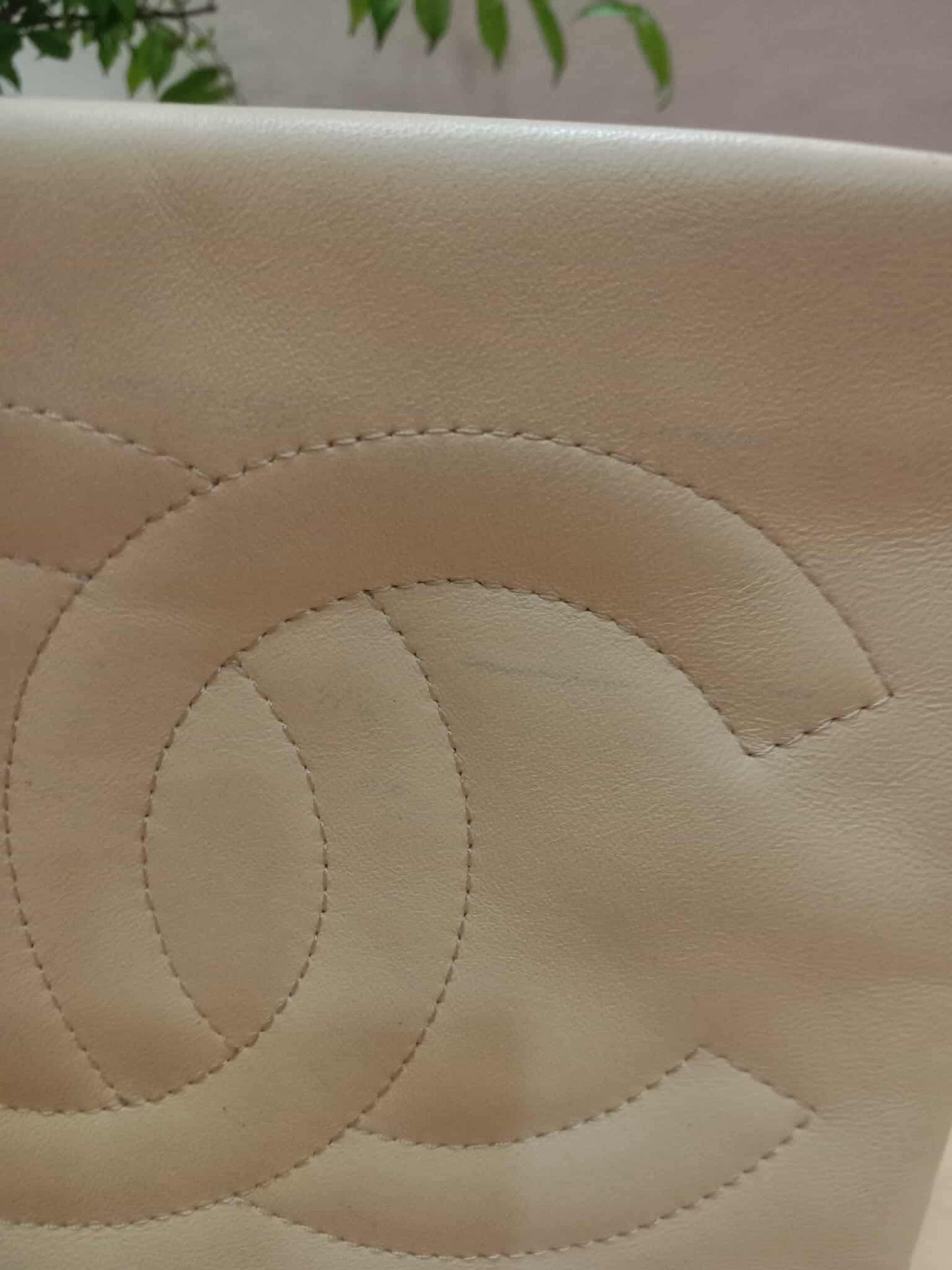 Chanel Colorblock Patchwork O-Case Clutch Lambskin Series 22