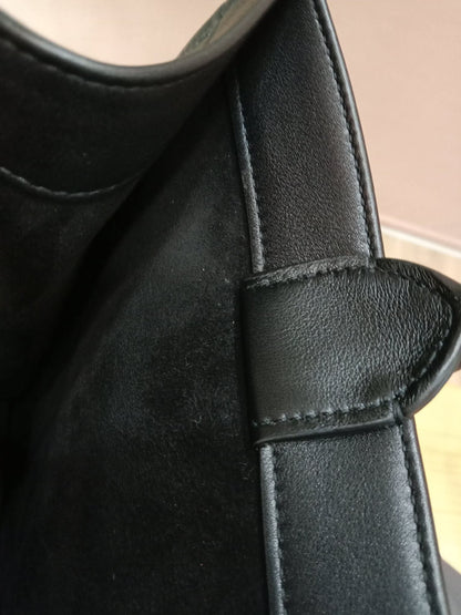 Christian Dior Book Tote Calfskin Medium Black PM