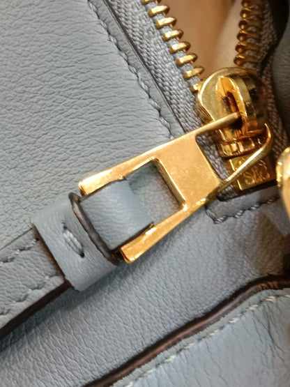 Loewe Puzzle Bag Tricolor Blue Medium