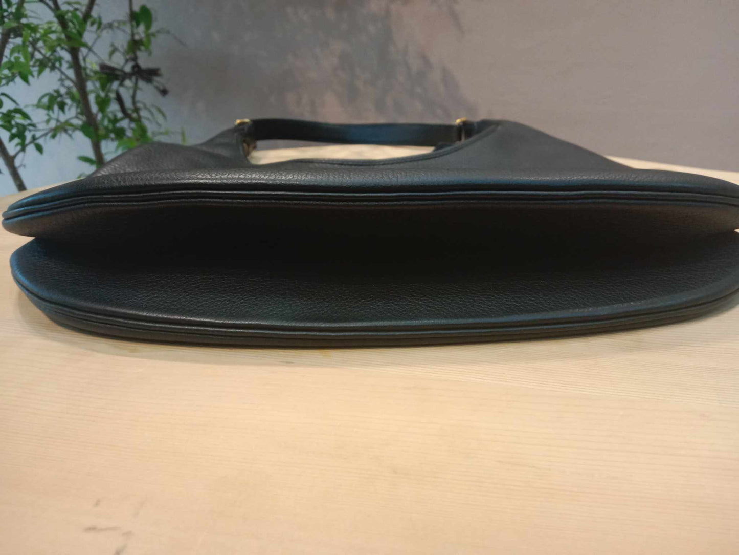 Hermes Gao Bag Black Clemence Stamp O Square 2011
